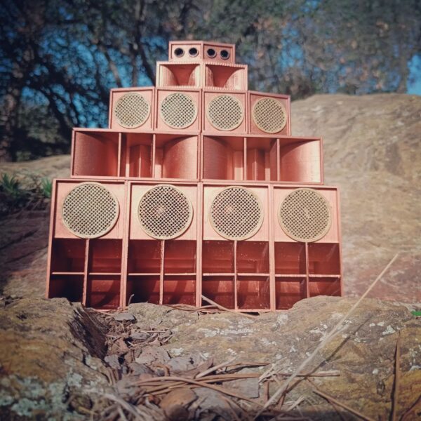 Detailed Mini Replica of Lionpulse Sound System, UK Reggae Icon